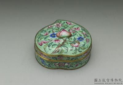 图片[2]-Copper-body painted enamel box, Qing dynasty, Qianlong reign (1736-1795)-China Archive